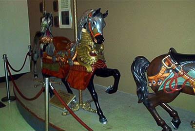 Lake Lansing Amusement Park - Carousel Horse (newer photo)